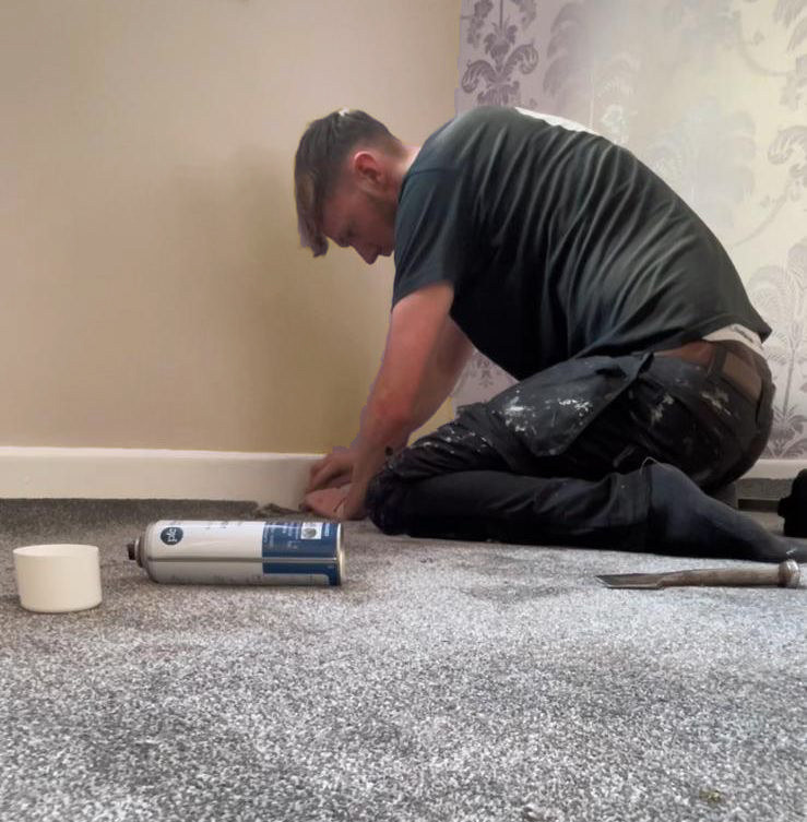 Installation of carpet