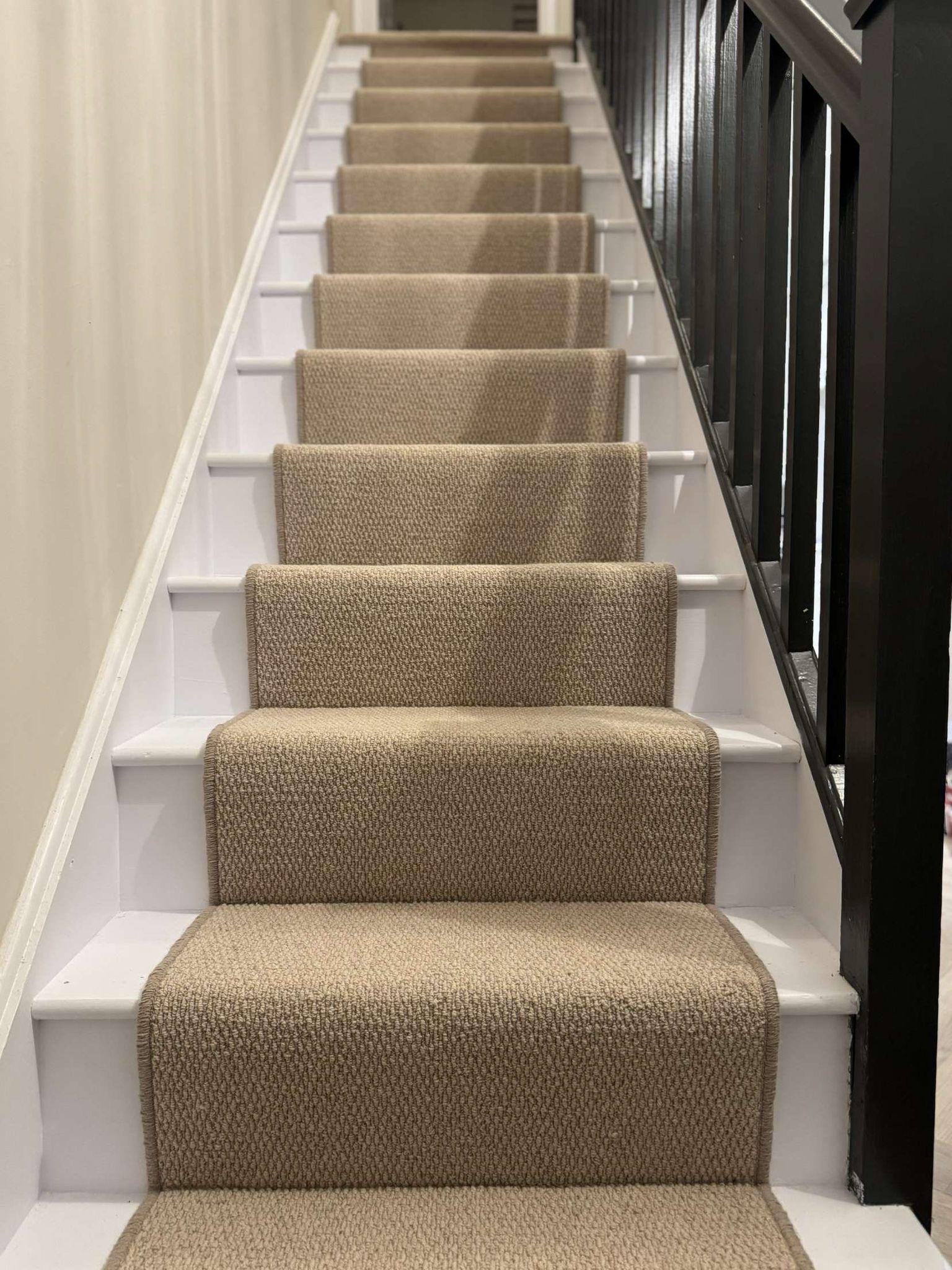 Stair runner feature